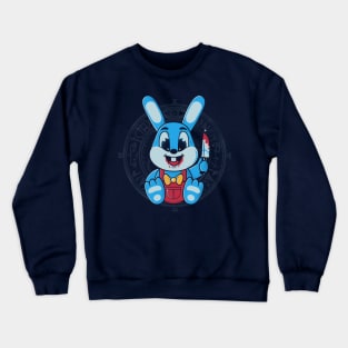 Silent Bunny Crewneck Sweatshirt